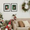 imageupsimples 20x30 Poster Frame Display Pictures 16x24 with Mat or 20x30 Without Mat Wall Hanging Picture Frame Natural 1 PackBlack