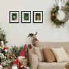 imageupsimples 20x30 Poster Frame Display Pictures 16x24 with Mat or 20x30 Without Mat Wall Hanging Picture Frame Natural 1 PackBlack