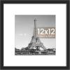 imageupsimples 20x30 Poster Frame Display Pictures 16x24 with Mat or 20x30 Without Mat Wall Hanging Picture Frame Natural 1 PackBlack