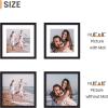 imageupsimples 20x30 Poster Frame Display Pictures 16x24 with Mat or 20x30 Without Mat Wall Hanging Picture Frame Natural 1 PackBlack
