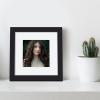 imageupsimples 20x30 Poster Frame Display Pictures 16x24 with Mat or 20x30 Without Mat Wall Hanging Picture Frame Natural 1 PackBlack