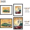 imageupsimples 20x30 Poster Frame Display Pictures 16x24 with Mat or 20x30 Without Mat Wall Hanging Picture Frame Natural 1 PackBlack