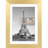 imageupsimples 20x30 Poster Frame Display Pictures 16x24 with Mat or 20x30 Without Mat Wall Hanging Picture Frame Natural 1 PackGold