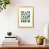 imageupsimples 20x30 Poster Frame Display Pictures 16x24 with Mat or 20x30 Without Mat Wall Hanging Picture Frame Natural 1 PackGold