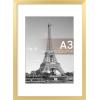 imageupsimples 20x30 Poster Frame Display Pictures 16x24 with Mat or 20x30 Without Mat Wall Hanging Picture Frame Natural 1 PackGold