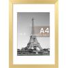 imageupsimples 20x30 Poster Frame Display Pictures 16x24 with Mat or 20x30 Without Mat Wall Hanging Picture Frame Natural 1 PackGold
