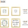 imageupsimples 20x30 Poster Frame Display Pictures 16x24 with Mat or 20x30 Without Mat Wall Hanging Picture Frame Natural 1 PackGold