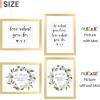 imageupsimples 20x30 Poster Frame Display Pictures 16x24 with Mat or 20x30 Without Mat Wall Hanging Picture Frame Natural 1 PackGold
