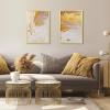 imageupsimples 20x30 Poster Frame Display Pictures 16x24 with Mat or 20x30 Without Mat Wall Hanging Picture Frame Natural 1 PackGold
