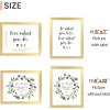 imageupsimples 20x30 Poster Frame Display Pictures 16x24 with Mat or 20x30 Without Mat Wall Hanging Picture Frame Natural 1 PackGold