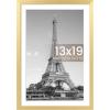 imageupsimples 20x30 Poster Frame Display Pictures 16x24 with Mat or 20x30 Without Mat Wall Hanging Picture Frame Natural 1 PackGold