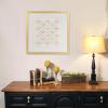 imageupsimples 20x30 Poster Frame Display Pictures 16x24 with Mat or 20x30 Without Mat Wall Hanging Picture Frame Natural 1 PackGold