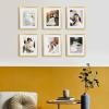 imageupsimples 20x30 Poster Frame Display Pictures 16x24 with Mat or 20x30 Without Mat Wall Hanging Picture Frame Natural 1 PackGold