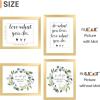 imageupsimples 20x30 Poster Frame Display Pictures 16x24 with Mat or 20x30 Without Mat Wall Hanging Picture Frame Natural 1 PackGold