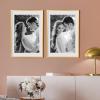 imageupsimples 20x30 Poster Frame Display Pictures 16x24 with Mat or 20x30 Without Mat Wall Hanging Picture Frame Natural 1 PackGold