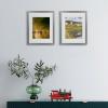 imageupsimples 20x30 Poster Frame Display Pictures 16x24 with Mat or 20x30 Without Mat Wall Hanging Picture Frame Natural 1 PackMetallic Gray