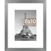 imageupsimples 20x30 Poster Frame Display Pictures 16x24 with Mat or 20x30 Without Mat Wall Hanging Picture Frame Natural 1 PackMetallic Gray