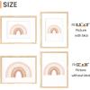 imageupsimples 20x30 Poster Frame Display Pictures 16x24 with Mat or 20x30 Without Mat Wall Hanging Picture Frame Natural 1 PackNatural