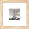 imageupsimples 20x30 Poster Frame Display Pictures 16x24 with Mat or 20x30 Without Mat Wall Hanging Picture Frame Natural 1 PackNatural