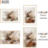 imageupsimples 20x30 Poster Frame Display Pictures 16x24 with Mat or 20x30 Without Mat Wall Hanging Picture Frame Natural 1 PackNatural