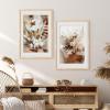 imageupsimples 20x30 Poster Frame Display Pictures 16x24 with Mat or 20x30 Without Mat Wall Hanging Picture Frame Natural 1 PackNatural