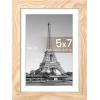 imageupsimples 20x30 Poster Frame Display Pictures 16x24 with Mat or 20x30 Without Mat Wall Hanging Picture Frame Natural 1 PackNatural