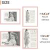 imageupsimples 20x30 Poster Frame Display Pictures 16x24 with Mat or 20x30 Without Mat Wall Hanging Picture Frame Natural 1 PackPink