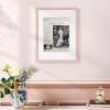 imageupsimples 20x30 Poster Frame Display Pictures 16x24 with Mat or 20x30 Without Mat Wall Hanging Picture Frame Natural 1 PackPink