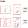 imageupsimples 20x30 Poster Frame Display Pictures 16x24 with Mat or 20x30 Without Mat Wall Hanging Picture Frame Natural 1 PackPink