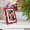 imageupsimples 20x30 Poster Frame Display Pictures 16x24 with Mat or 20x30 Without Mat Wall Hanging Picture Frame Natural 1 PackRed