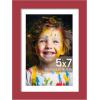 imageupsimples 20x30 Poster Frame Display Pictures 16x24 with Mat or 20x30 Without Mat Wall Hanging Picture Frame Natural 1 PackRed