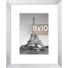 imageupsimples 20x30 Poster Frame Display Pictures 16x24 with Mat or 20x30 Without Mat Wall Hanging Picture Frame Natural 1 PackSilver