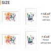imageupsimples 20x30 Poster Frame Display Pictures 16x24 with Mat or 20x30 Without Mat Wall Hanging Picture Frame Natural 1 PackWhite