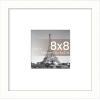 imageupsimples 20x30 Poster Frame Display Pictures 16x24 with Mat or 20x30 Without Mat Wall Hanging Picture Frame Natural 1 PackWhite