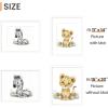 imageupsimples 20x30 Poster Frame Display Pictures 16x24 with Mat or 20x30 Without Mat Wall Hanging Picture Frame Natural 1 PackWhite