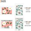 imageupsimples 20x30 Poster Frame Display Pictures 16x24 with Mat or 20x30 Without Mat Wall Hanging Picture Frame Natural 1 PackWhite