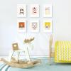 imageupsimples 20x30 Poster Frame Display Pictures 16x24 with Mat or 20x30 Without Mat Wall Hanging Picture Frame Natural 1 PackWhite