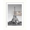 imageupsimples 20x30 Poster Frame Display Pictures 16x24 with Mat or 20x30 Without Mat Wall Hanging Picture Frame Natural 1 PackWhite