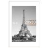 imageupsimples 20x30 Poster Frame Display Pictures 16x24 with Mat or 20x30 Without Mat Wall Hanging Picture Frame Natural 1 PackWhite