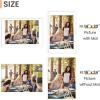 imageupsimples 20x30 Poster Frame Display Pictures 16x24 with Mat or 20x30 Without Mat Wall Hanging Picture Frame Natural 1 PackWhite