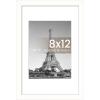 imageupsimples 20x30 Poster Frame Display Pictures 16x24 with Mat or 20x30 Without Mat Wall Hanging Picture Frame Natural 1 PackWhite