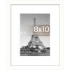 imageupsimples 20x30 Poster Frame Display Pictures 16x24 with Mat or 20x30 Without Mat Wall Hanging Picture Frame Natural 1 PackWhite