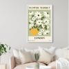 imageupsimples 20x30 Poster Frame Display Pictures 16x24 with Mat or 20x30 Without Mat Wall Hanging Picture Frame Natural 1 PackWhite