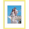 imageupsimples 20x30 Poster Frame Display Pictures 16x24 with Mat or 20x30 Without Mat Wall Hanging Picture Frame Natural 1 PackYellow