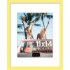 imageupsimples 20x30 Poster Frame Display Pictures 16x24 with Mat or 20x30 Without Mat Wall Hanging Picture Frame Natural 1 PackYellow