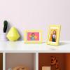 imageupsimples 20x30 Poster Frame Display Pictures 16x24 with Mat or 20x30 Without Mat Wall Hanging Picture Frame Natural 1 PackYellow