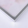 imageupsimples 5x7 Picture Frame Set of 3 Made of High Definition Glass for 5 x 7 Wall and Tabletop Display Thin Border Photo Frames for Home Decor RedSilver