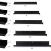 imageUpsimples Home Floating Shelves for Wall Dcor Storage Wall Shelves Set of 5 Small Picture Ledge Farmhouse Shelves Wall Mounted Wood Shelves for Living Room Bedroom Bathroom Kitchen Black