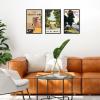 imageupsimples 12x18 Picture Frame White 3 Pack ScratchProof Poster Frames 12 x 18 for Photo Gallery  SlideIn Strips Horizontal or Vertical Wall MountingBlack