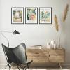 imageupsimples 12x18 Picture Frame White 3 Pack ScratchProof Poster Frames 12 x 18 for Photo Gallery  SlideIn Strips Horizontal or Vertical Wall MountingBlack